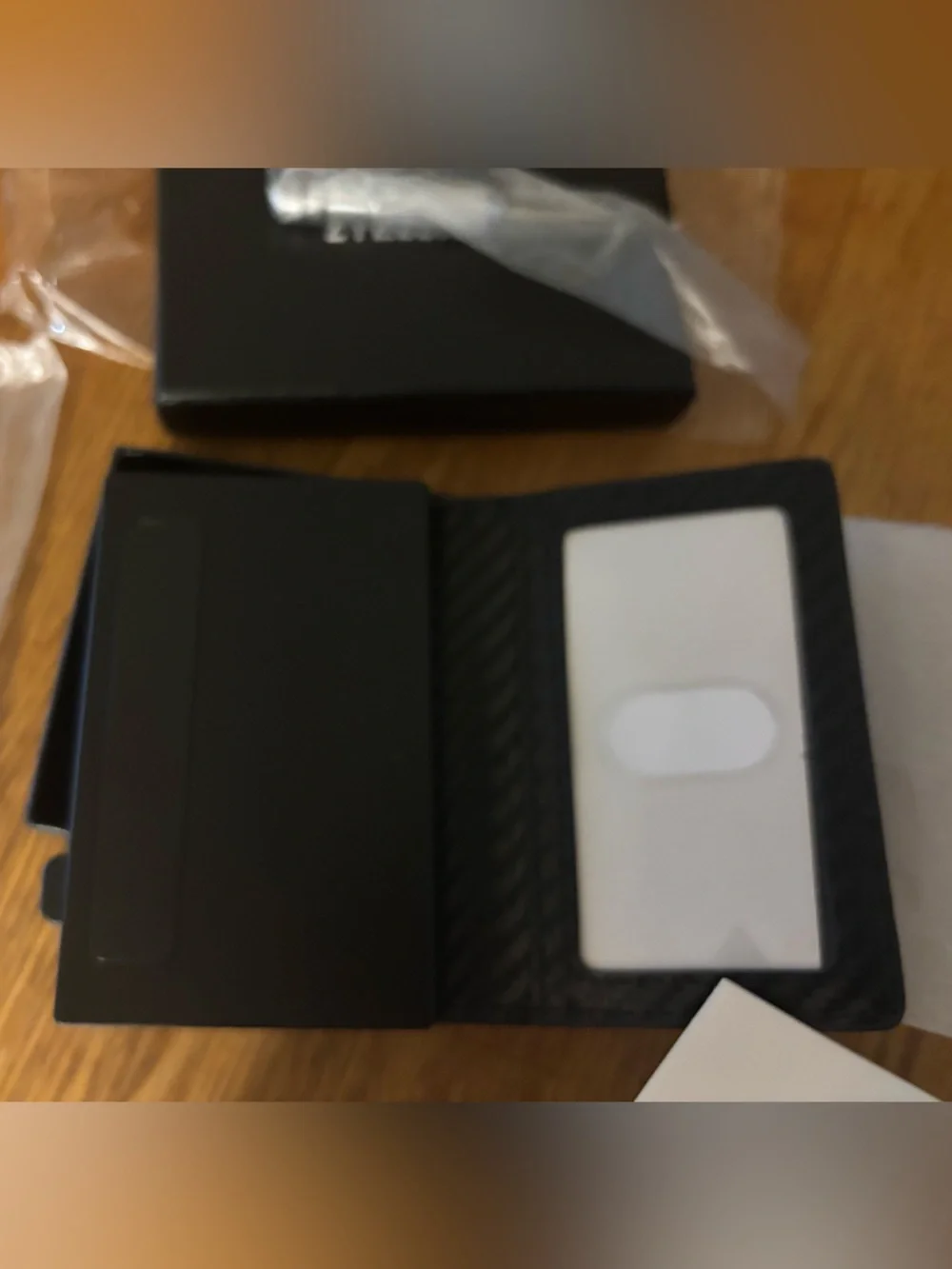 Rfid Blocking Wallet Short Bifold Slim Pop Up Aluminum Card Holder w/ ID Case